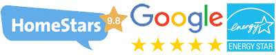 Find us on Homestars and Google