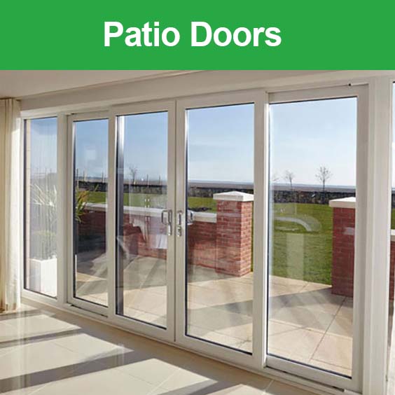 new and replacement patio doors